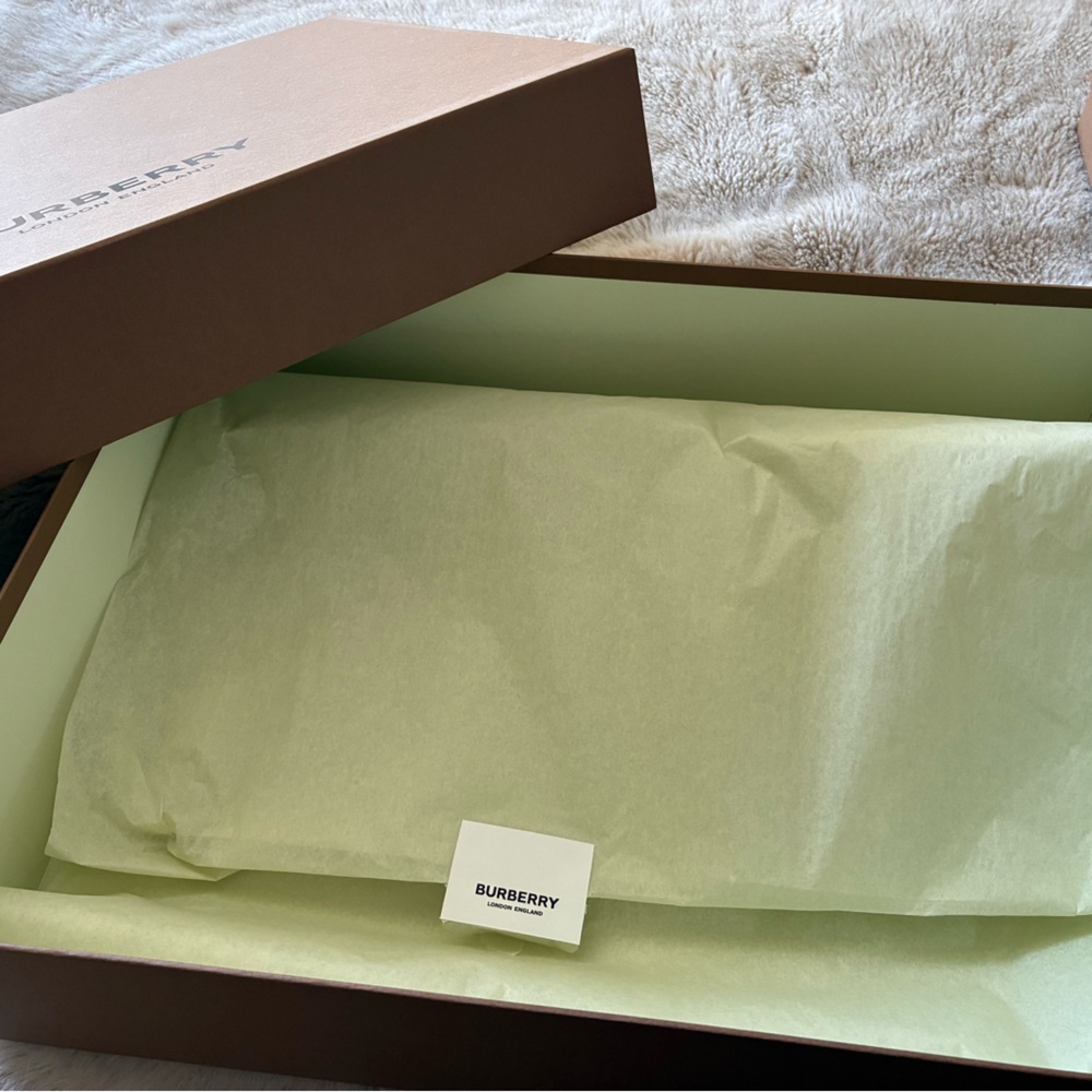 Burberry Trench Coat Box with Tissue